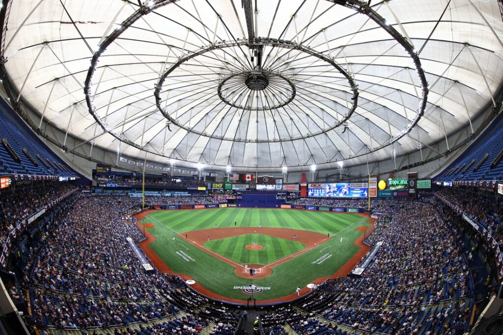 tropicana field general view