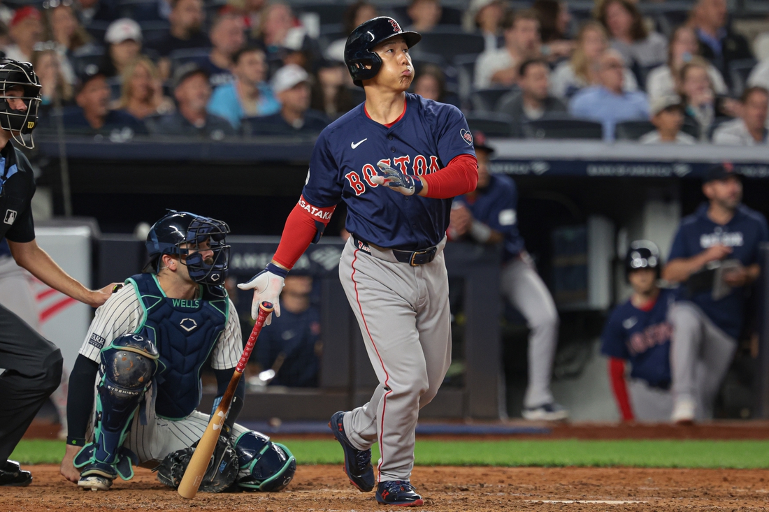 Red Sox OF/DH Masataka Yoshida has shoulder surgery Field Level Media