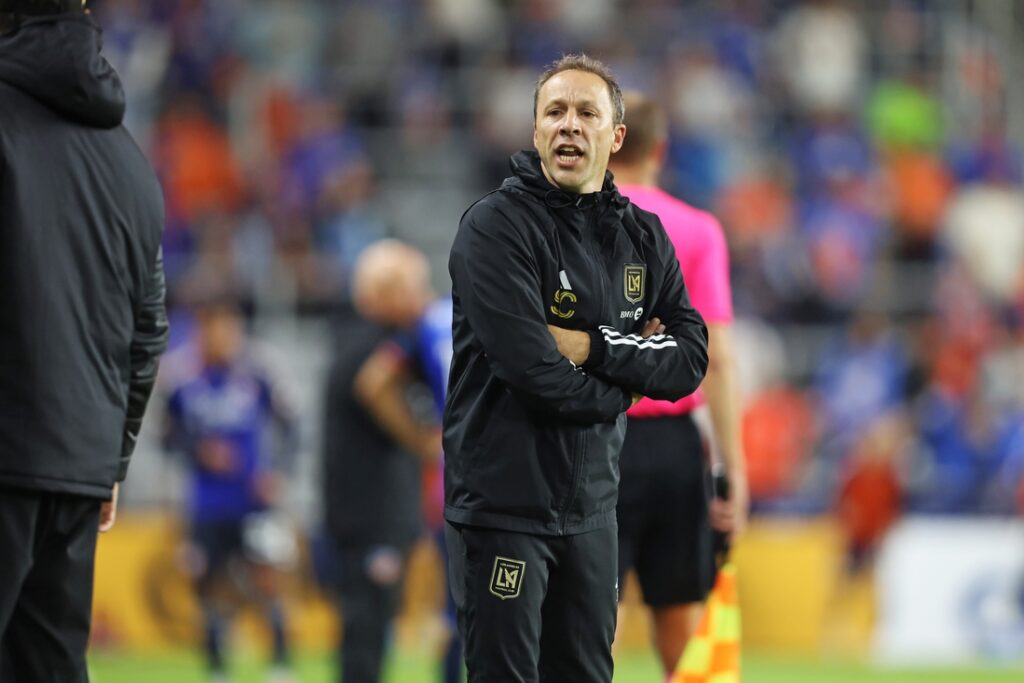 LAFC coach Steve Cherundolo