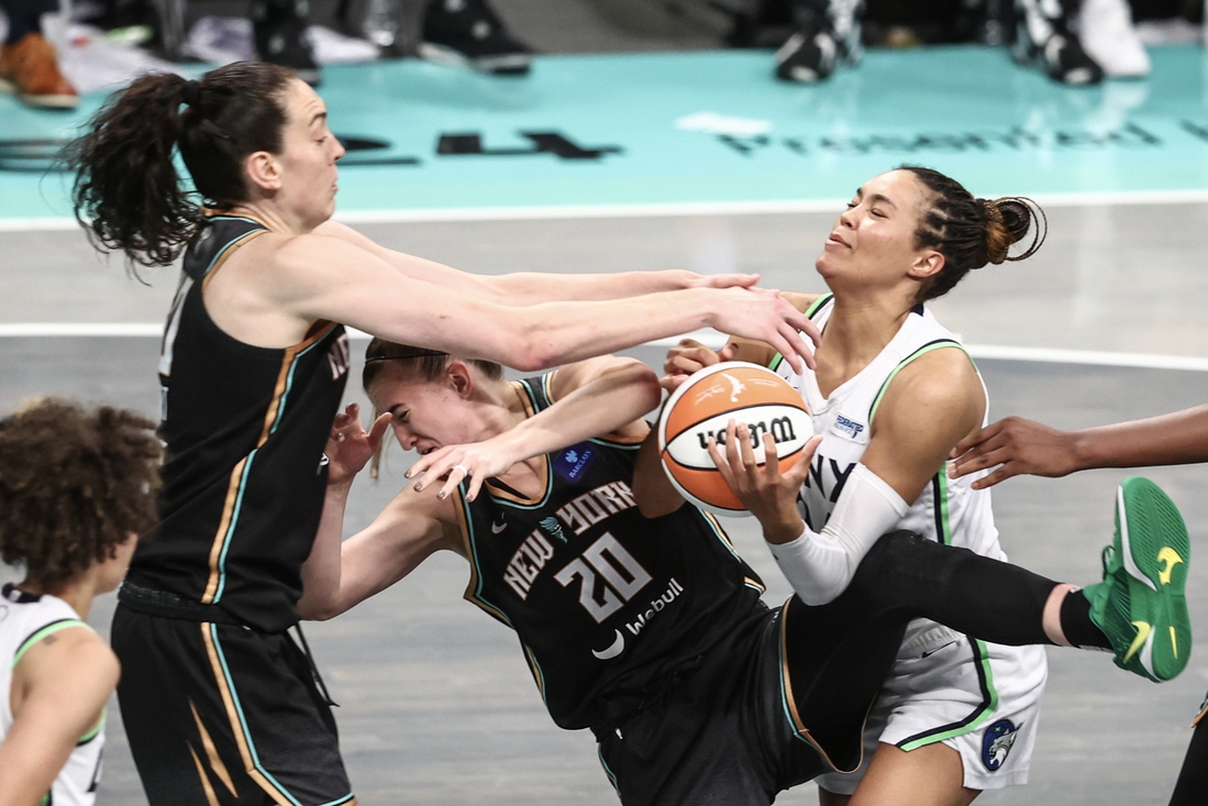 'Job's not finished' Liberty near first title, face Lynx in Game 4
