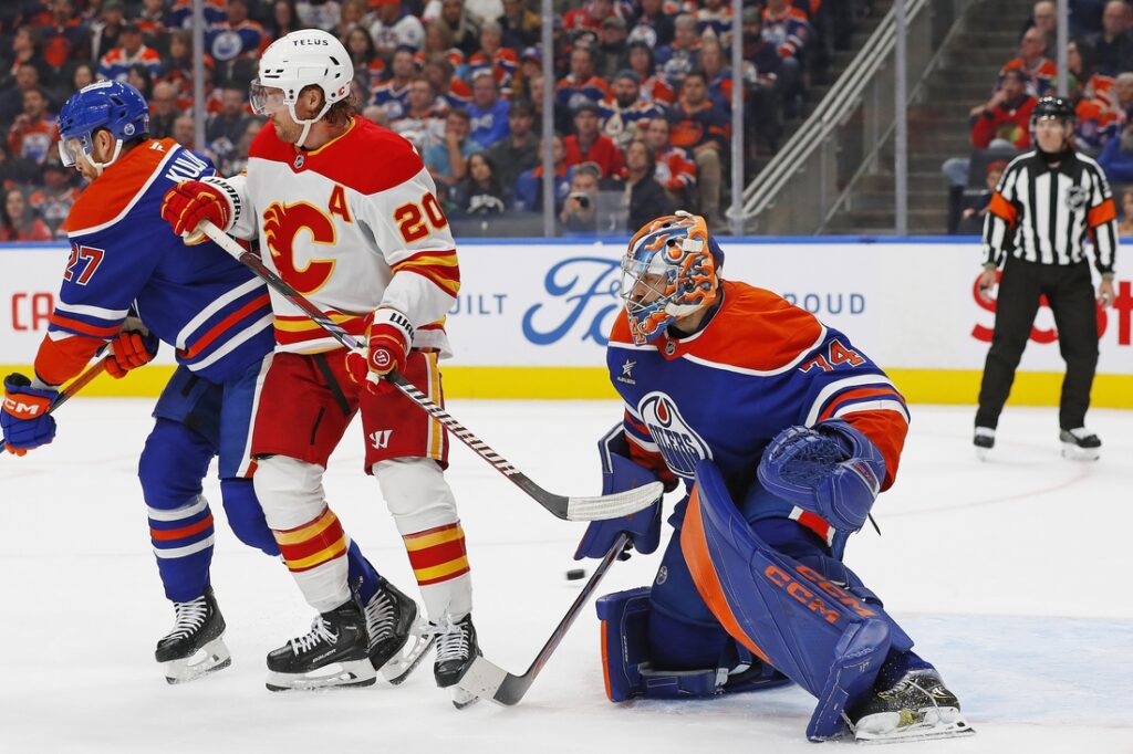 Flames, Oilers