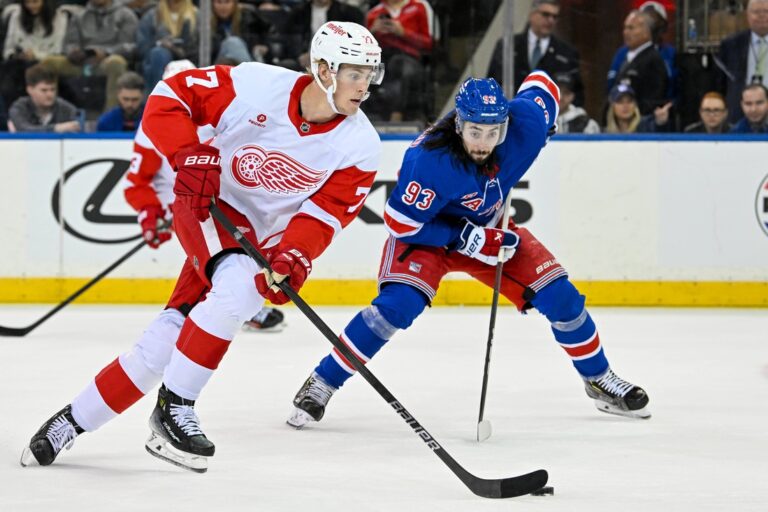 Rangers look to keep piling up goals vs. Red Wings Field Level Media