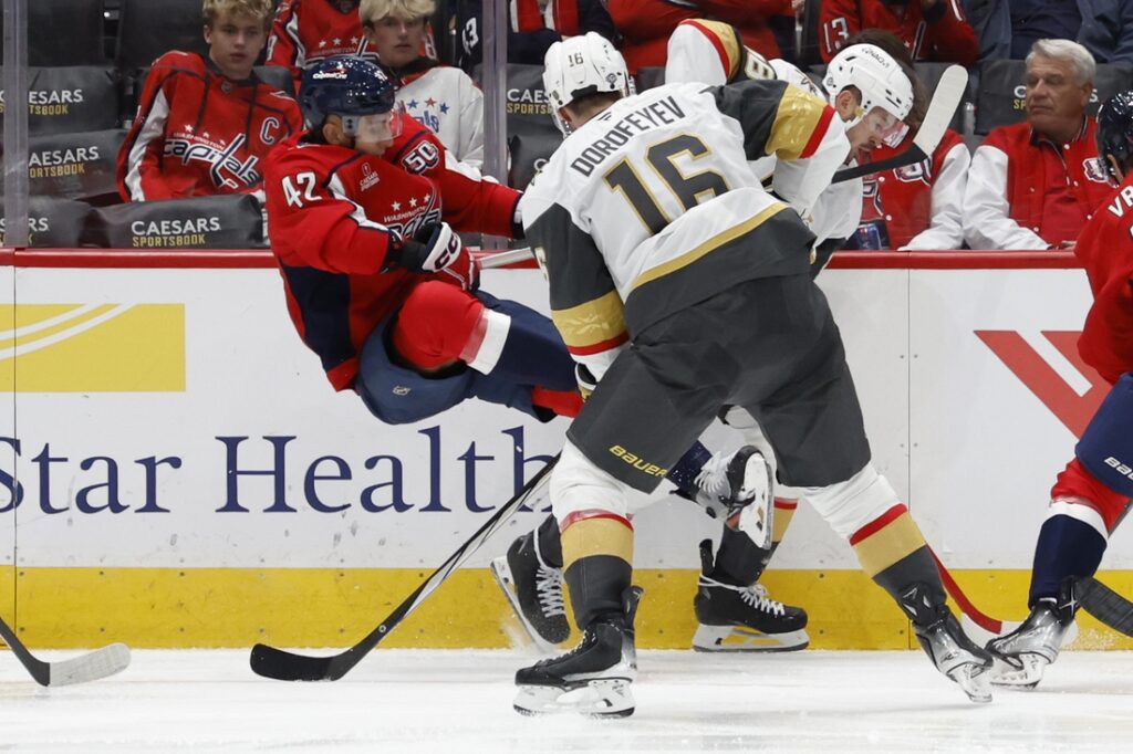 capitals, golden knights