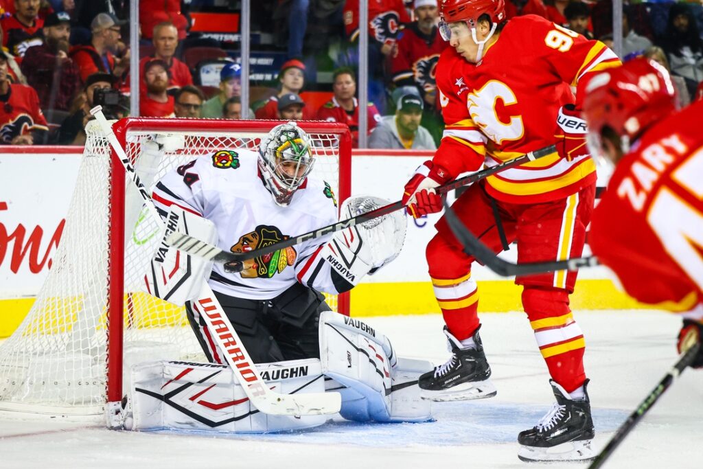 Flames, Blackhawks