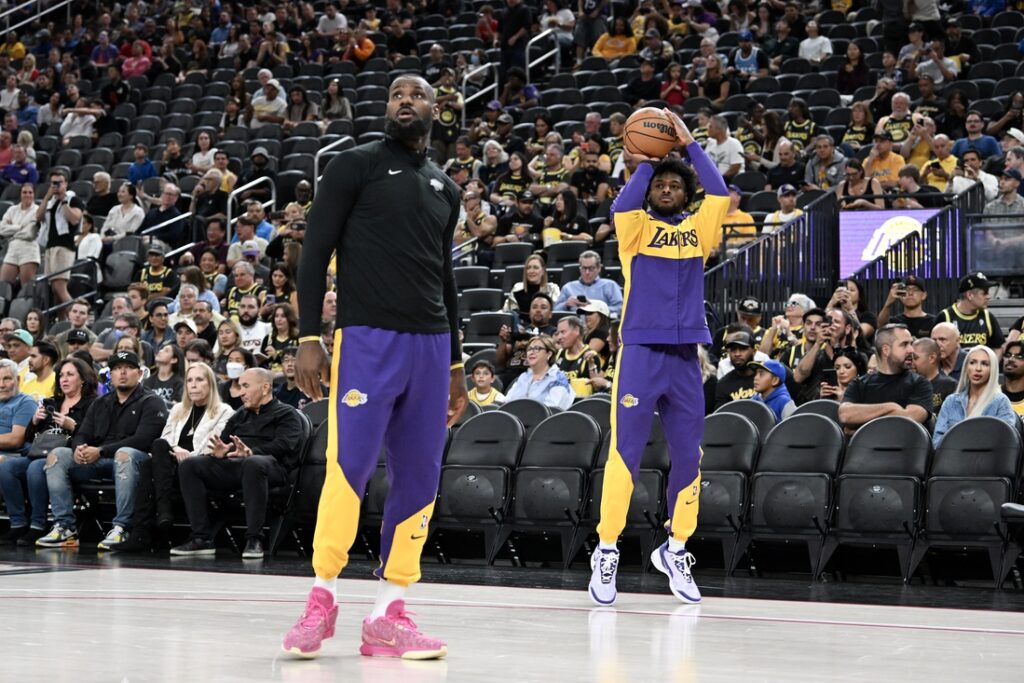 lebron, bronny