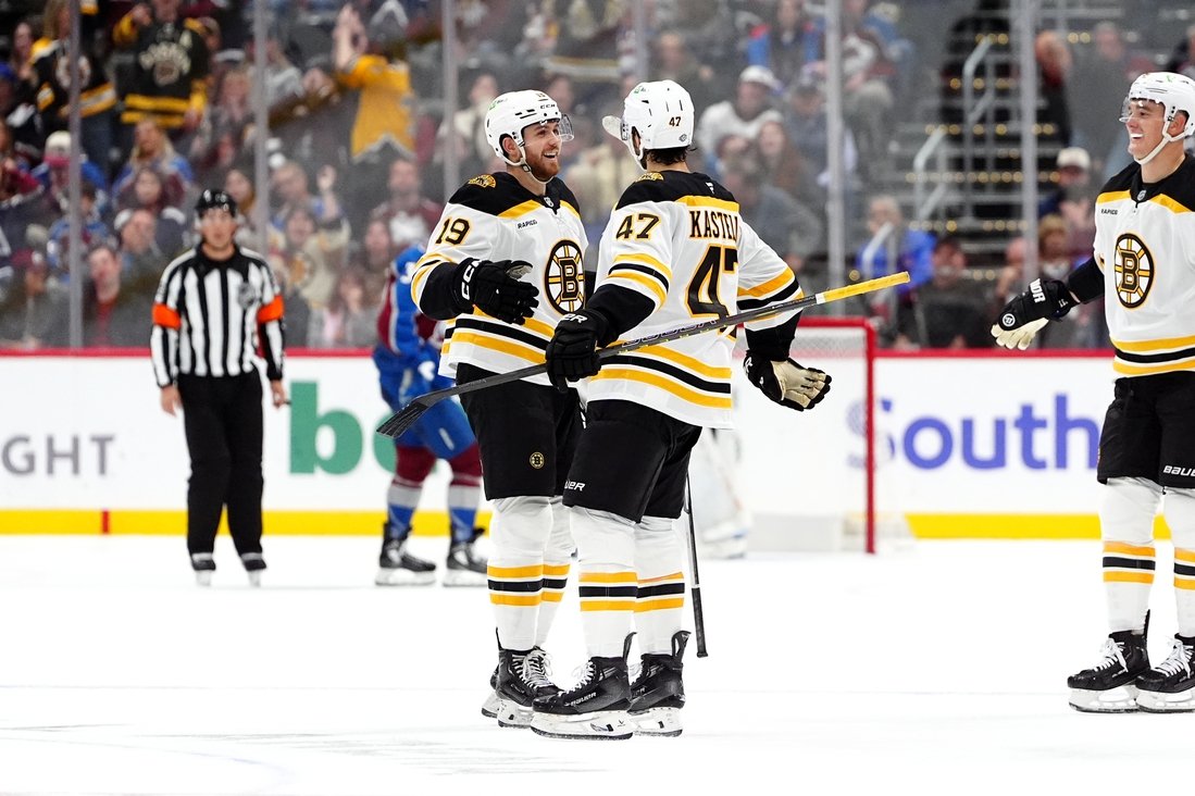 Bruins' fourth line flourishing ahead of first matchup vs. Utah Field
