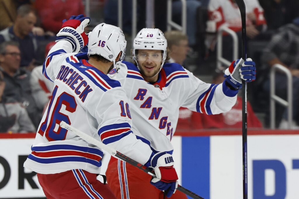 Rangers, Red Wings