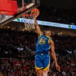 Warriors Trail Blazers