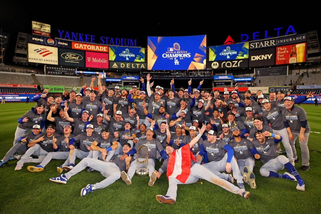 Los Angeles Dodgers trophy