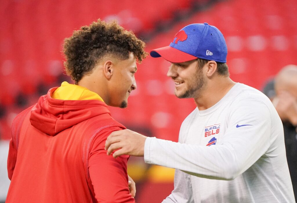 josh allen patrick mahomes