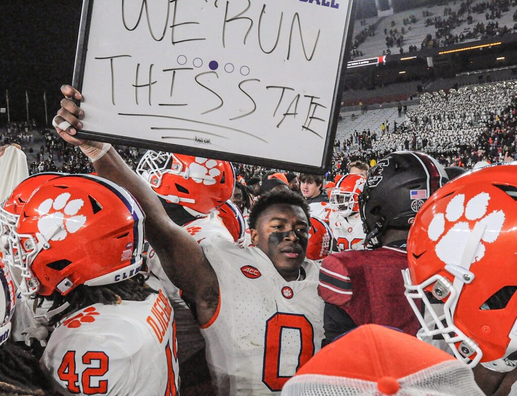 Clemson tigers, South Carolina gamecocks