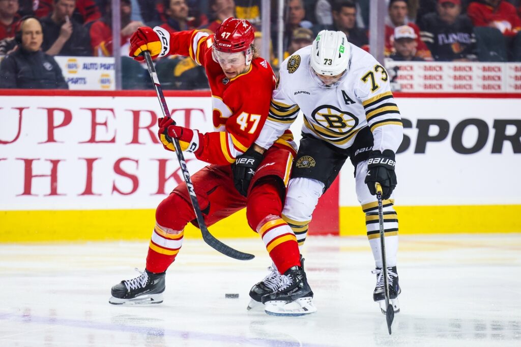 Flames, Bruins