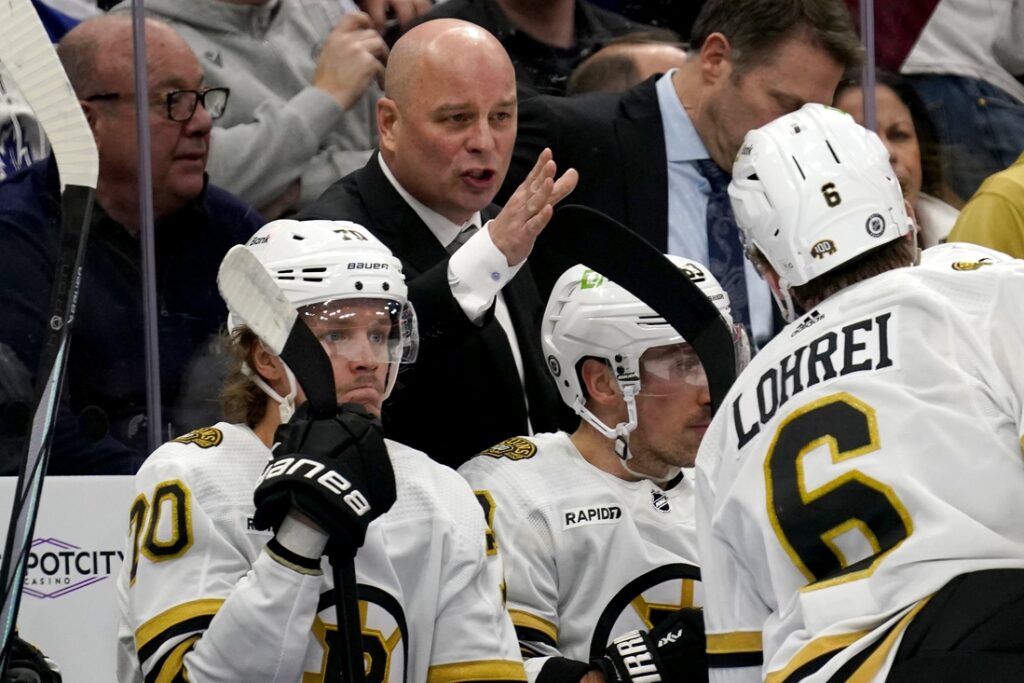 Bruins Fire Jim Montgomery, Make Joe Sacco Interim Head Coach - Field ...