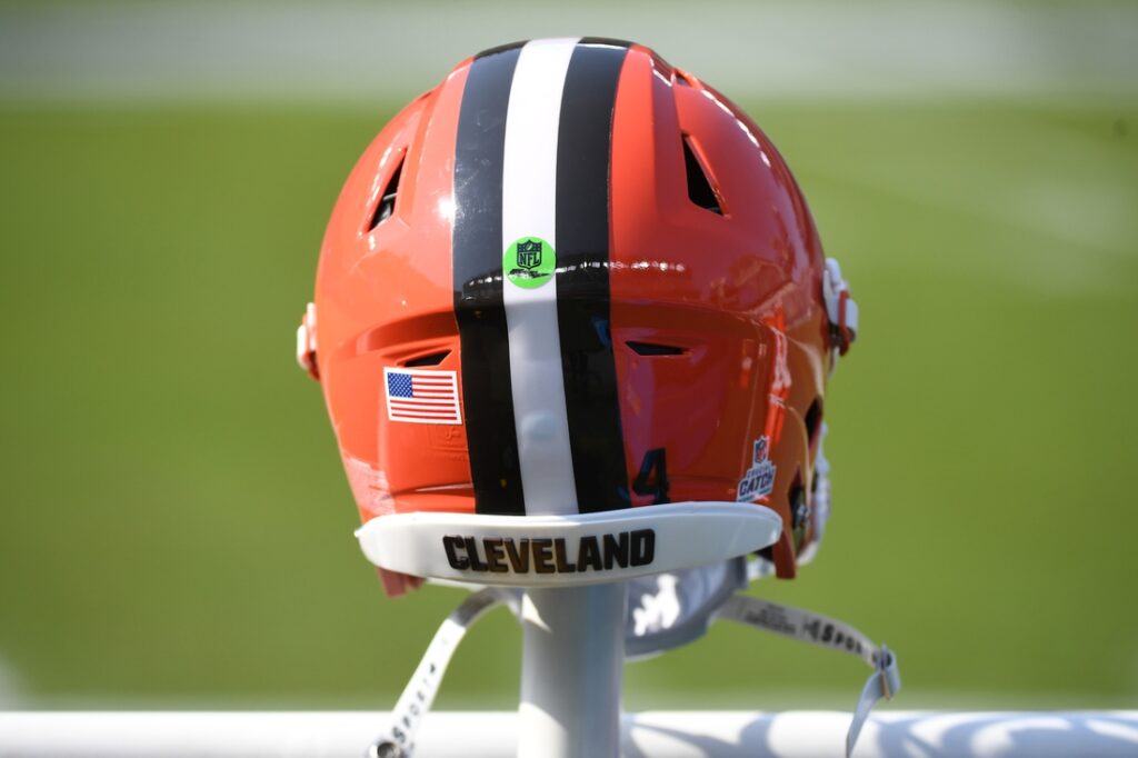 cleveland browns helmet