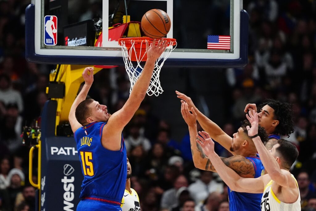 Nikola Jokic gets hot in third, lifts Nuggets past winless Jazz - Field  Level Media - Professional sports content solutions | FLM