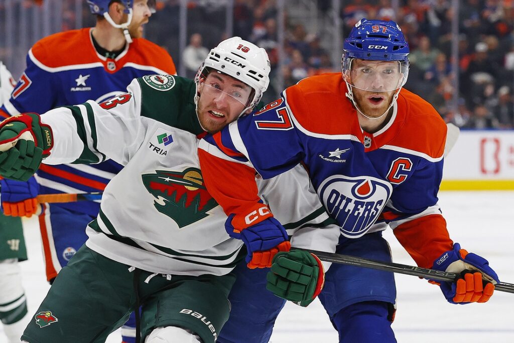 Wild, Oilers