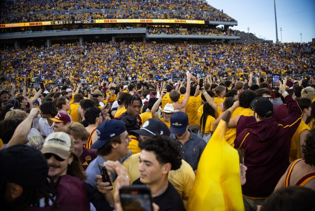 tempe byu fans