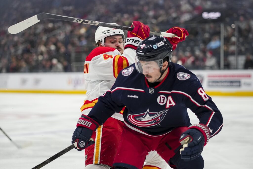Flames, Blue Jackets