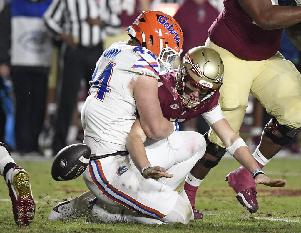 Florida runs wild in lopsided win over rival Florida State Field