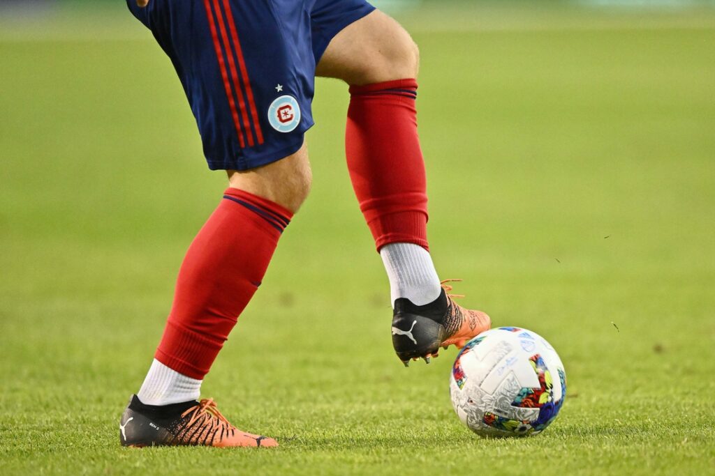 soccer balls general view chicago fire