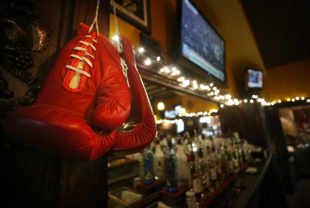 boxing ringside