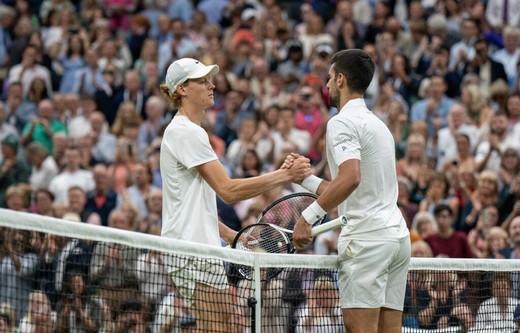 Novak Djokovic Jannik Sinner