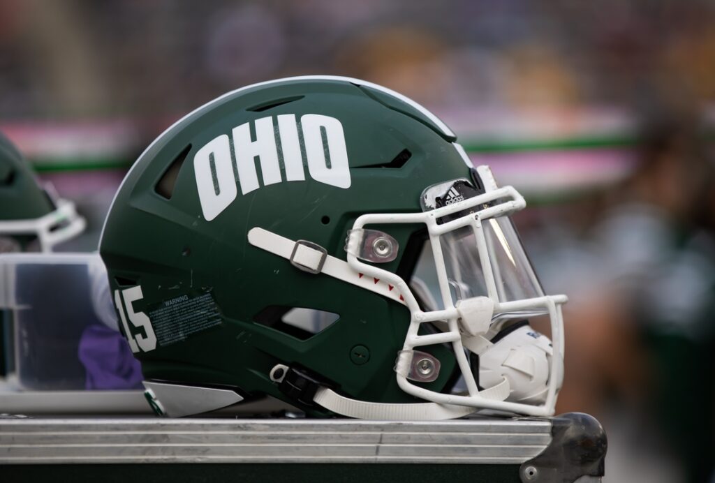 ohio bobcats football helmet