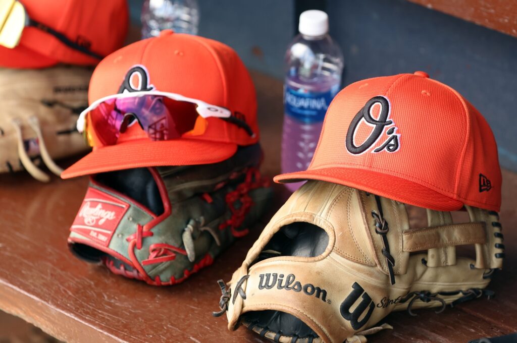 orioles hat view
