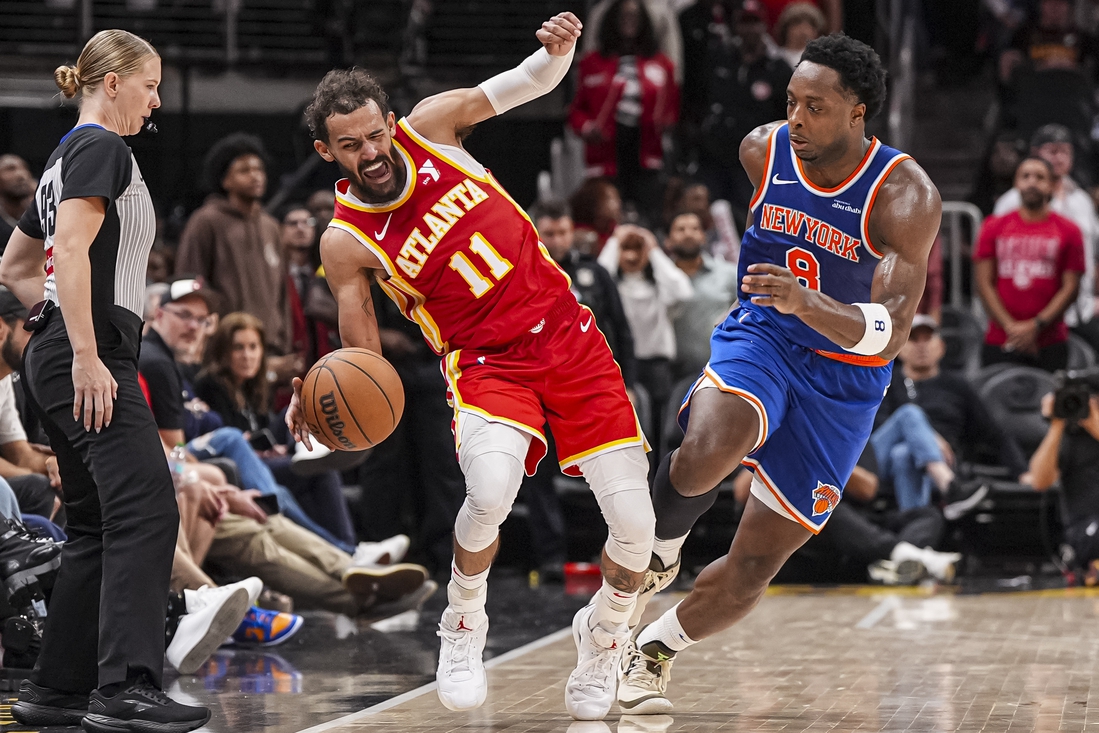 Garden enemy Trae Young out to shoot Hawks past Knicks in NBA Cup - Field Level Media - Professional sports content solutions | FLM