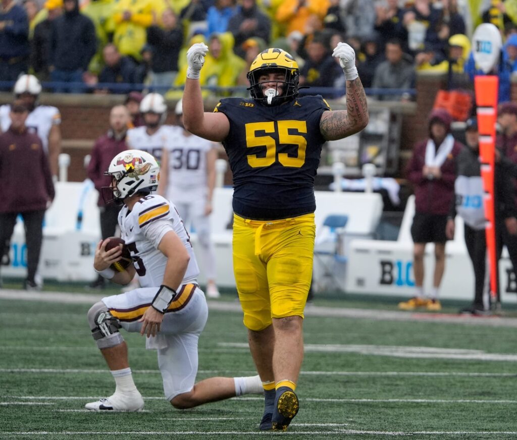 Michigan DT Mason Graham entering NFL draft - Field Level Media ...