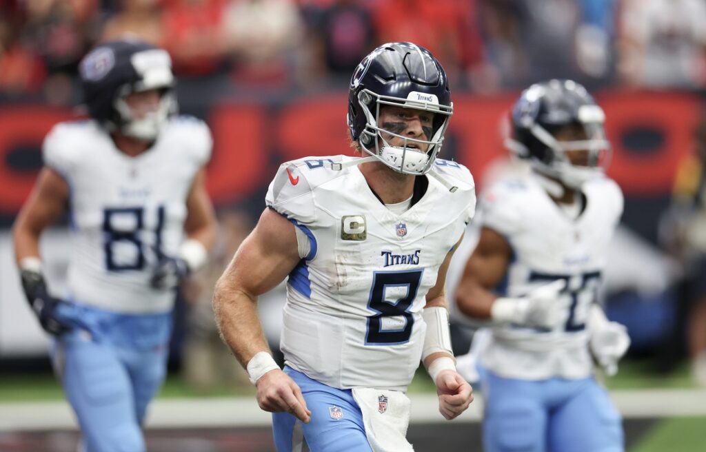 Report: Titans' Will Levis out as QB1, Mason Rudolph to start - Field Level  Media - Professional sports content solutions | FLM