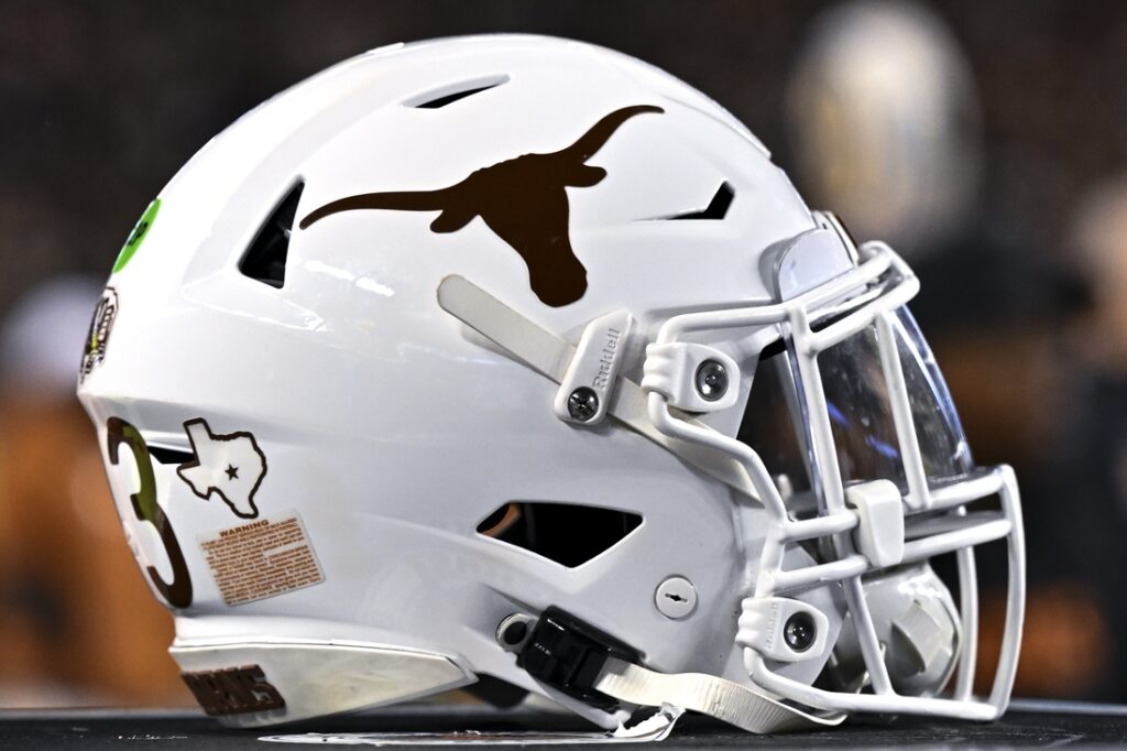 texas longhorns helmet