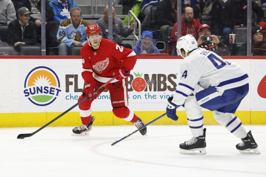 red wings, maple leafs