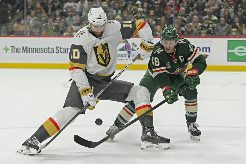 wild, golden knights
