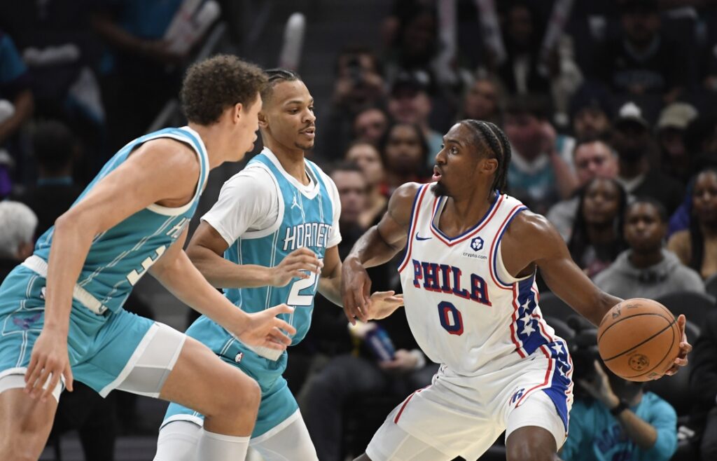 hornets, 76ers
