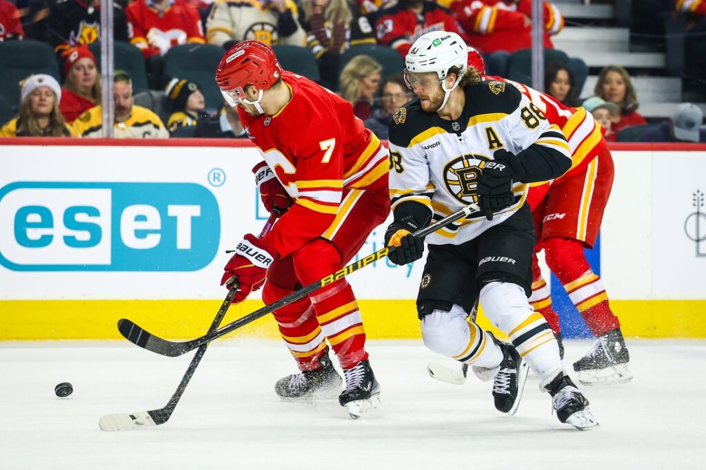 Flames, Bruins