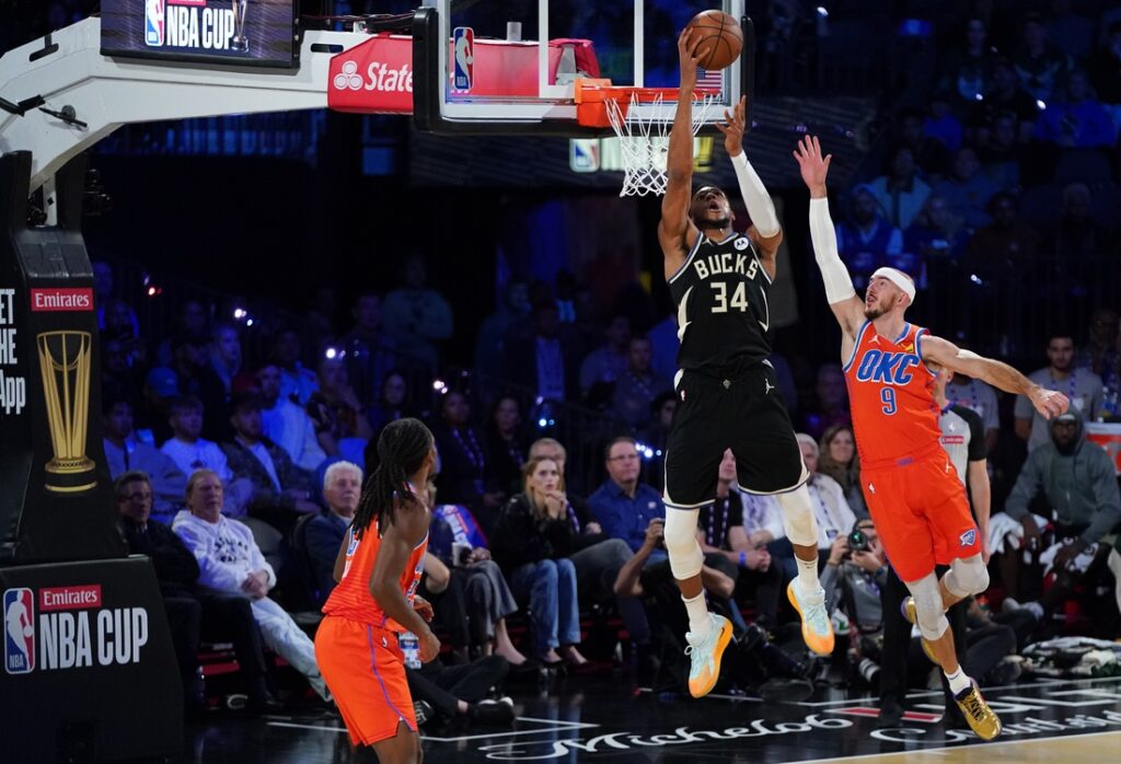 Bucks, Thunder, giannis