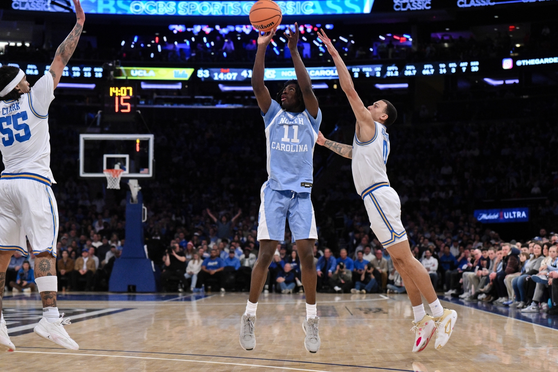 North Carolina overcomes 16-point deficit to clip No. 18 UCLA - Field ...