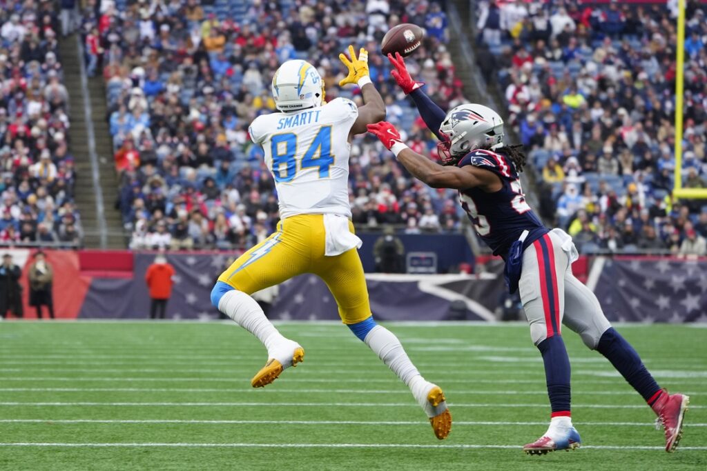 patriots chargers
