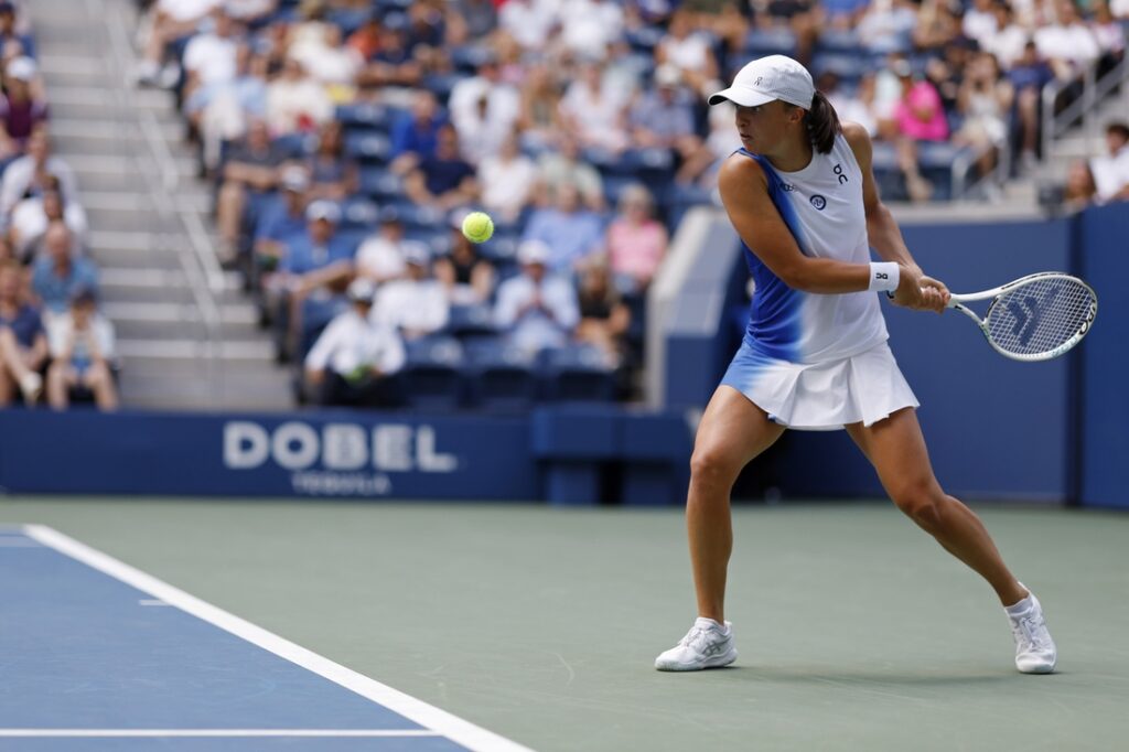 Iga Swiatek, backhand
