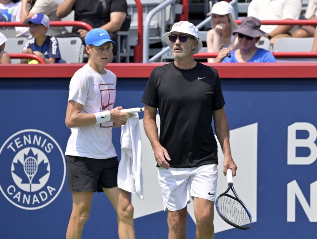Jannik Sinner, Darren Cahill