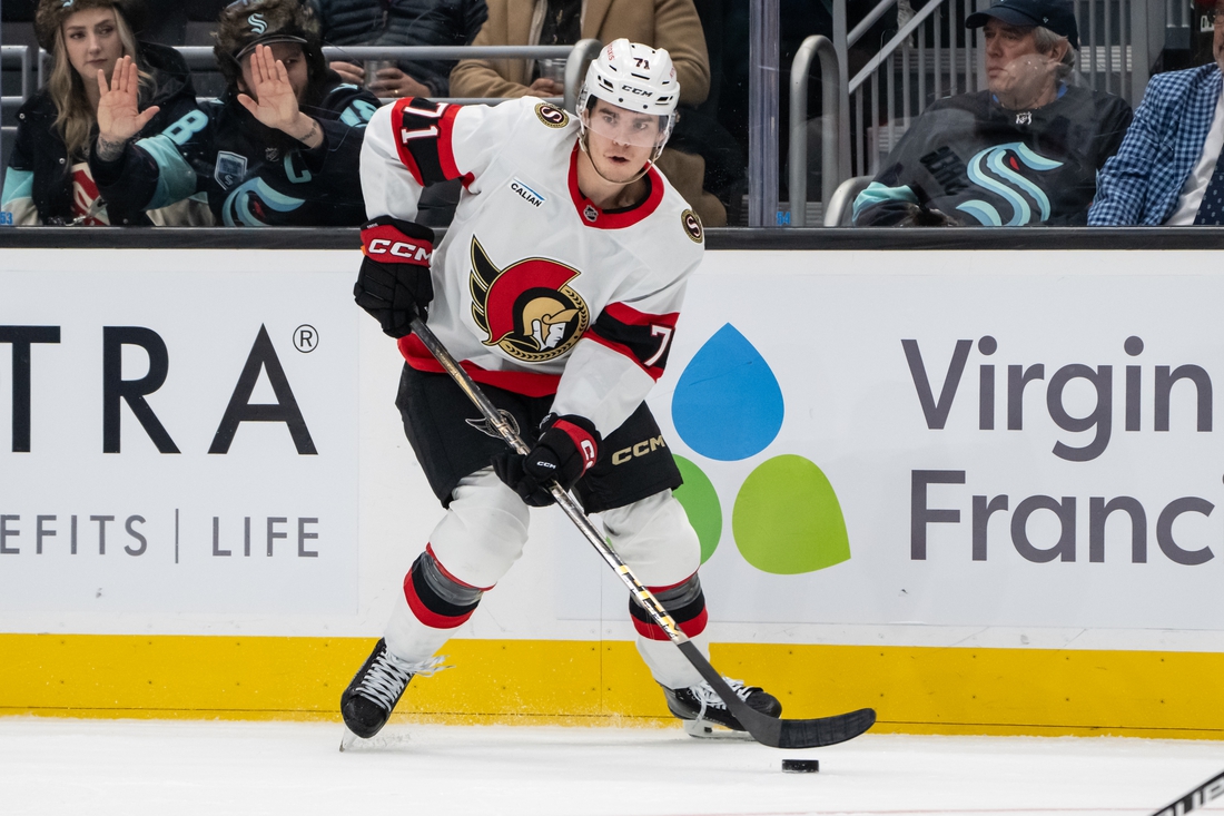 Senators F Ridly Greig inks 4-year extension - Field Level Media ...