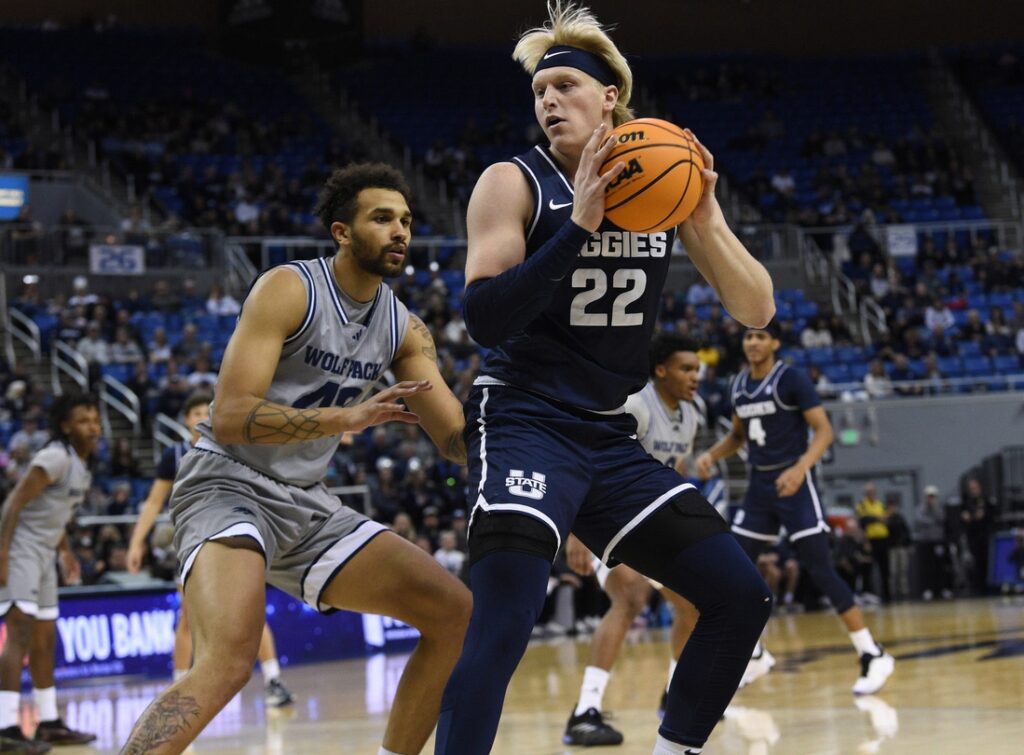 "utah state" basketball