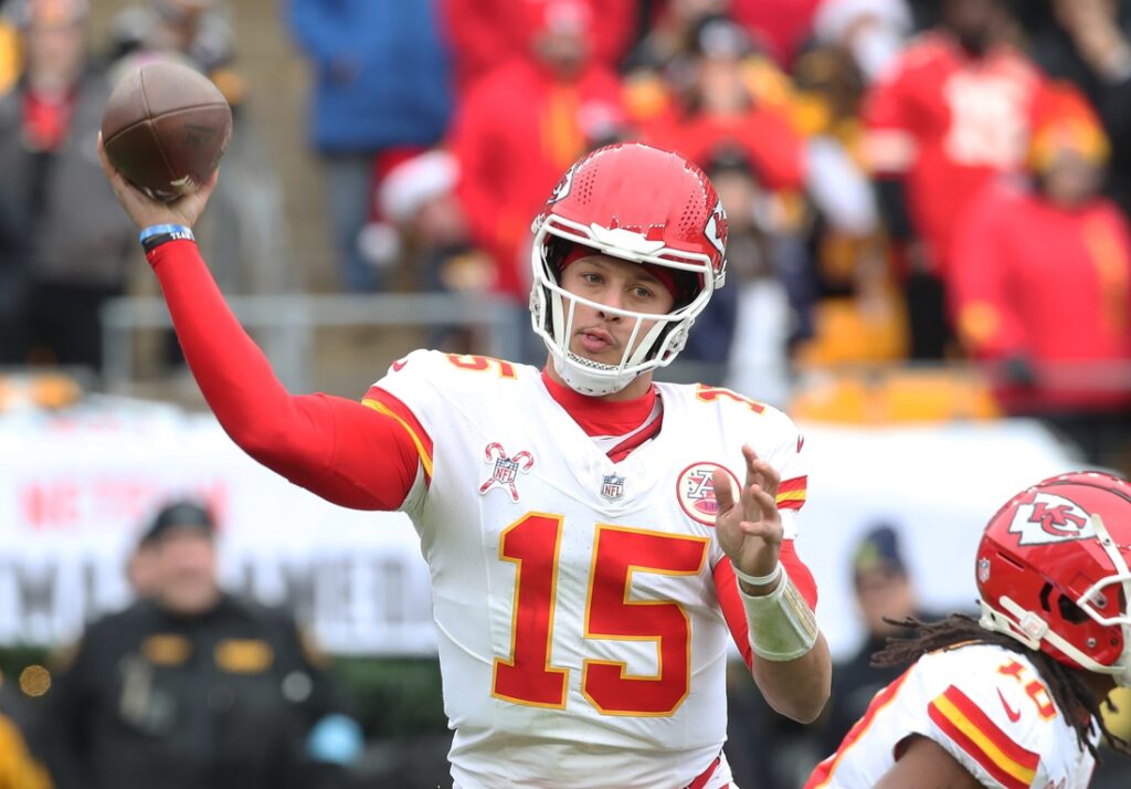 Patrick Mahomes Steelers