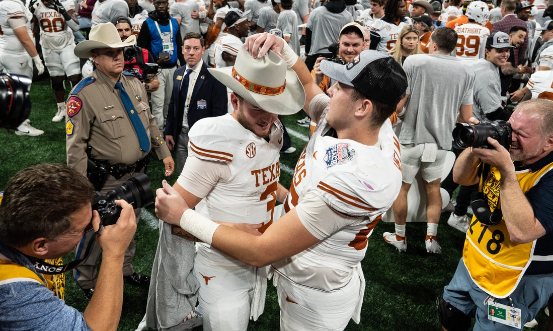 Texas settles in nicely for Cotton Bowl date with Ohio State Field