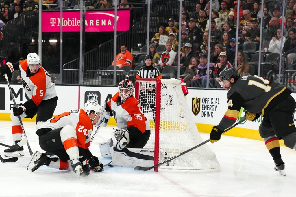 Flyers, Golden Knights