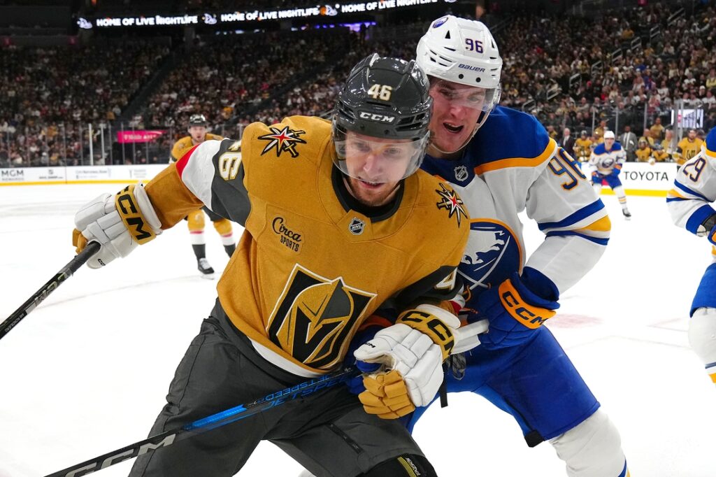 golden knights, sabres
