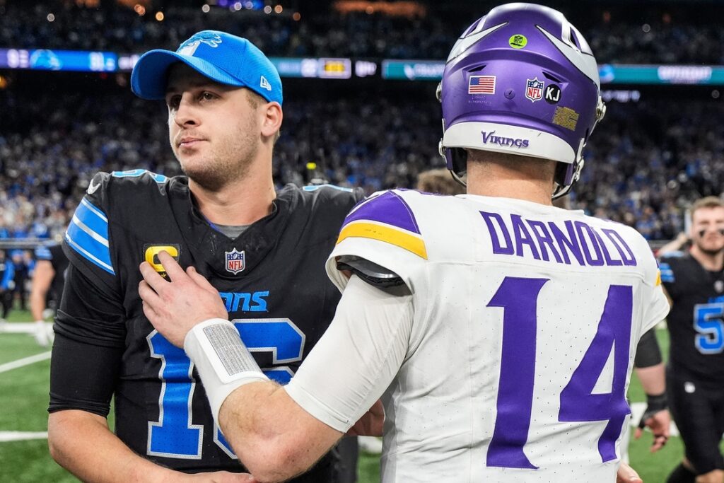 Jared Goff Sam Darnold