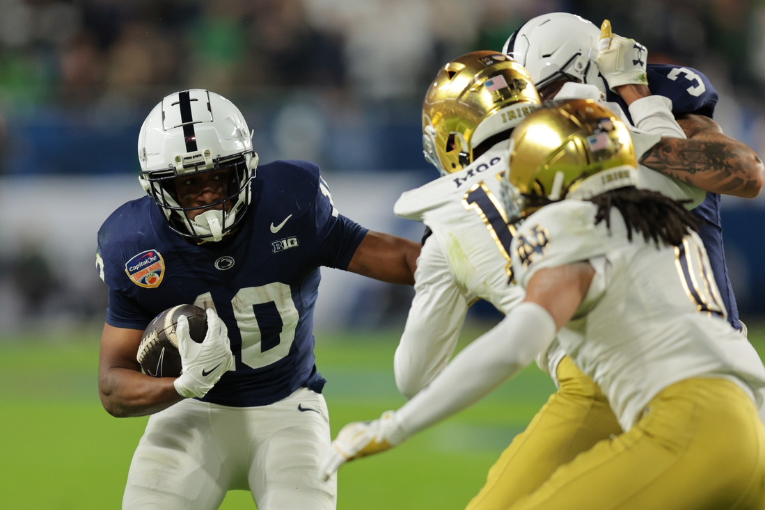 Late field goal lifts Notre Dame past Penn State, into CFP final