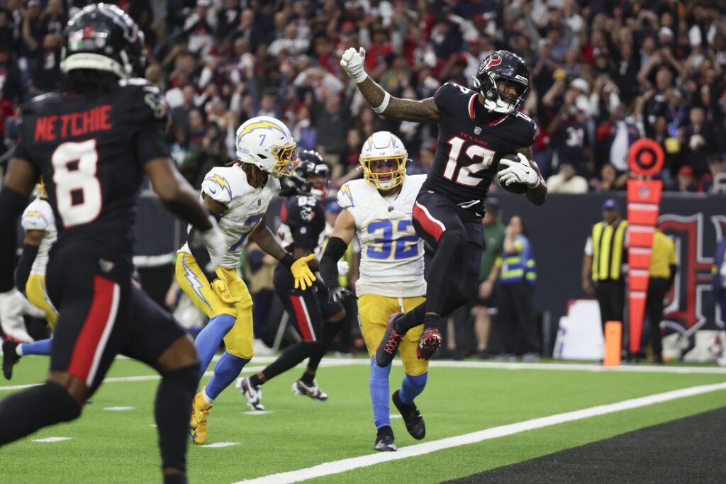 Chargers, Texans